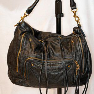Liebeskind Berlin Black Leather Shoulder Bag